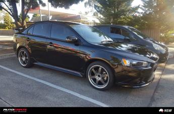 MITSUBISHI LANCER DRIFTER GUN METAL MATTE